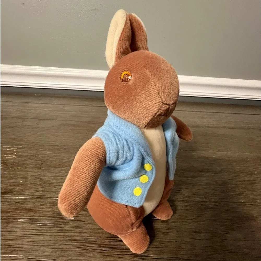 Vintage 2003 Beatrix Potter Peter Rabbit Easter Bunny Plush Stuffed Animal Toy